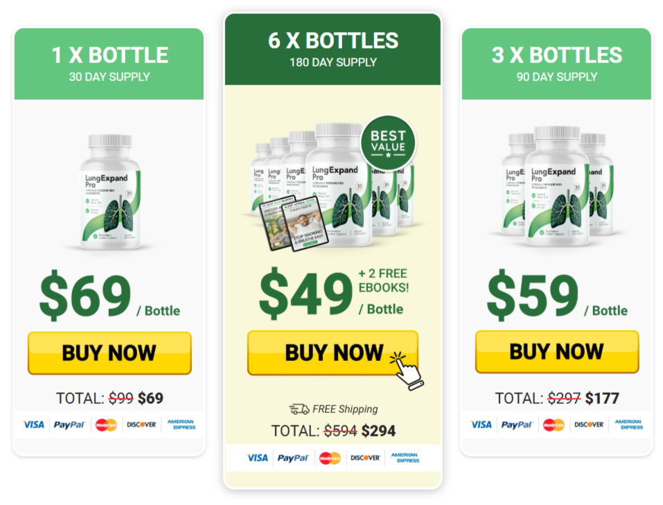 LungExpand-Pro-Pricing